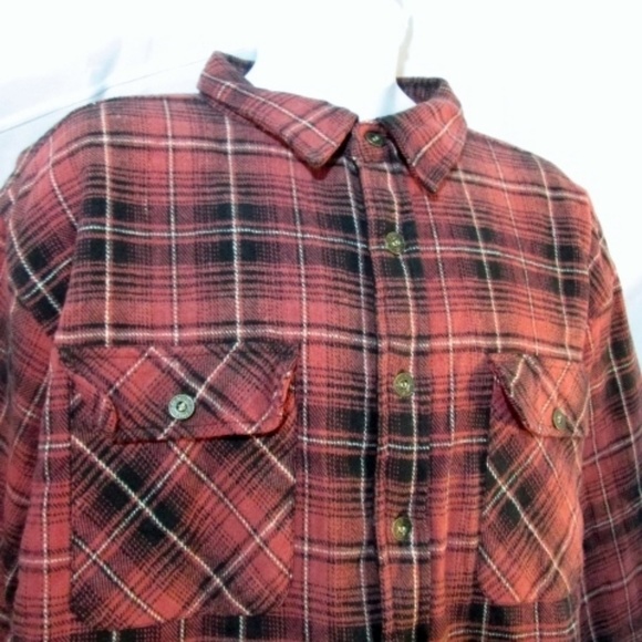 SMITH'S BROOKLYN Hunting JACKET Coat PLAID - Picture 3 of 4